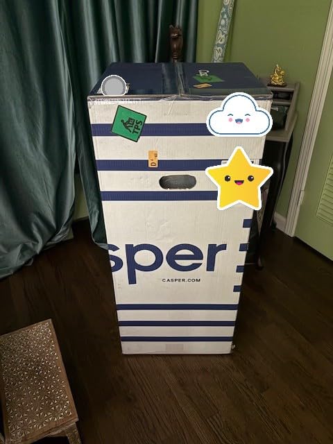 Casper Sleep Element Full Mattress, Medium Feel, Motion Isolation, Breathable, Cooling Memory Foam, 100-Night Trial, CertiPUR-US customer photo 1