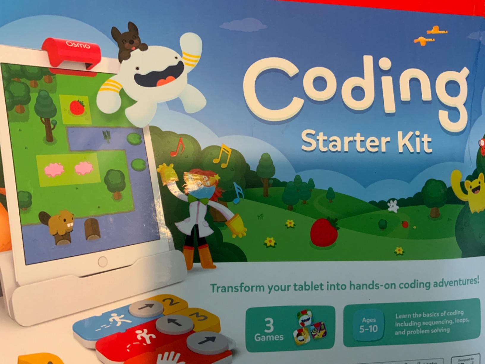 Osmo - Coding Starter Kit for iPad - 3 Educational Learning Games - Ages 5-10+ - Learn to Code, Basics Puzzles - STEM Toy - Logic, Fundamentals (Osmo iPad Base Included) customer photo 2