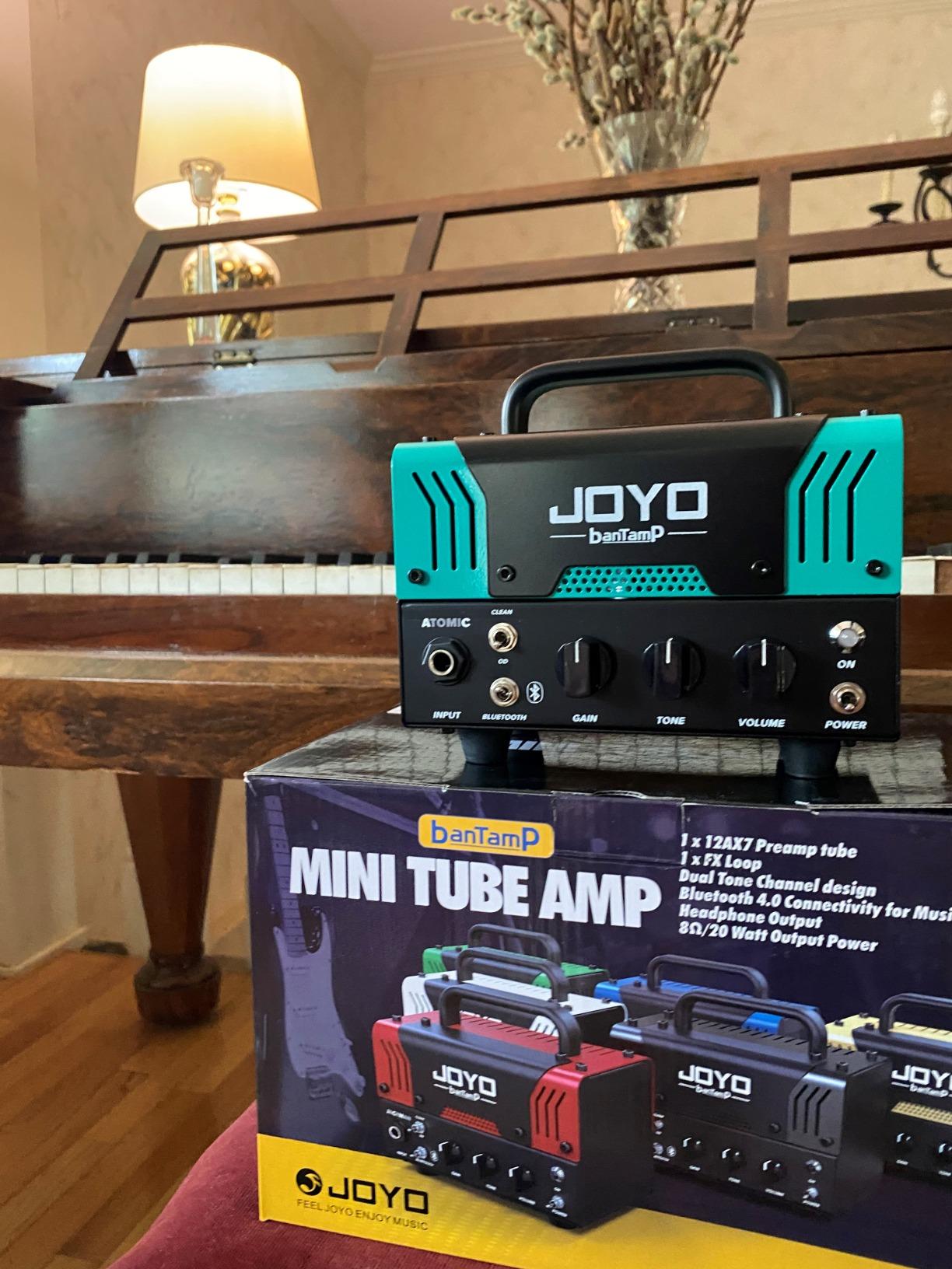 JOYO Atomic BanTamp Series Mini Amp Head 20W Hybrid Tube 2-Channel Guitar Amplifier with Bluetooth customer photo 1
