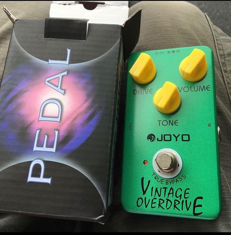 JOYO Vintage Overdrive Pedal Classic Tone for Electric Guitar Effect - True Bypass (JF-01) customer photo 1