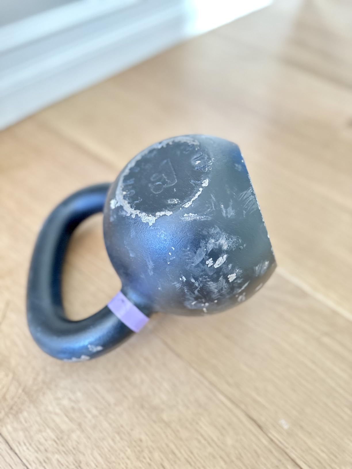 Kettlebell Made for CrossFit & Gym Workouts - Real Cast Iron by Nordic Lifting customer photo 1