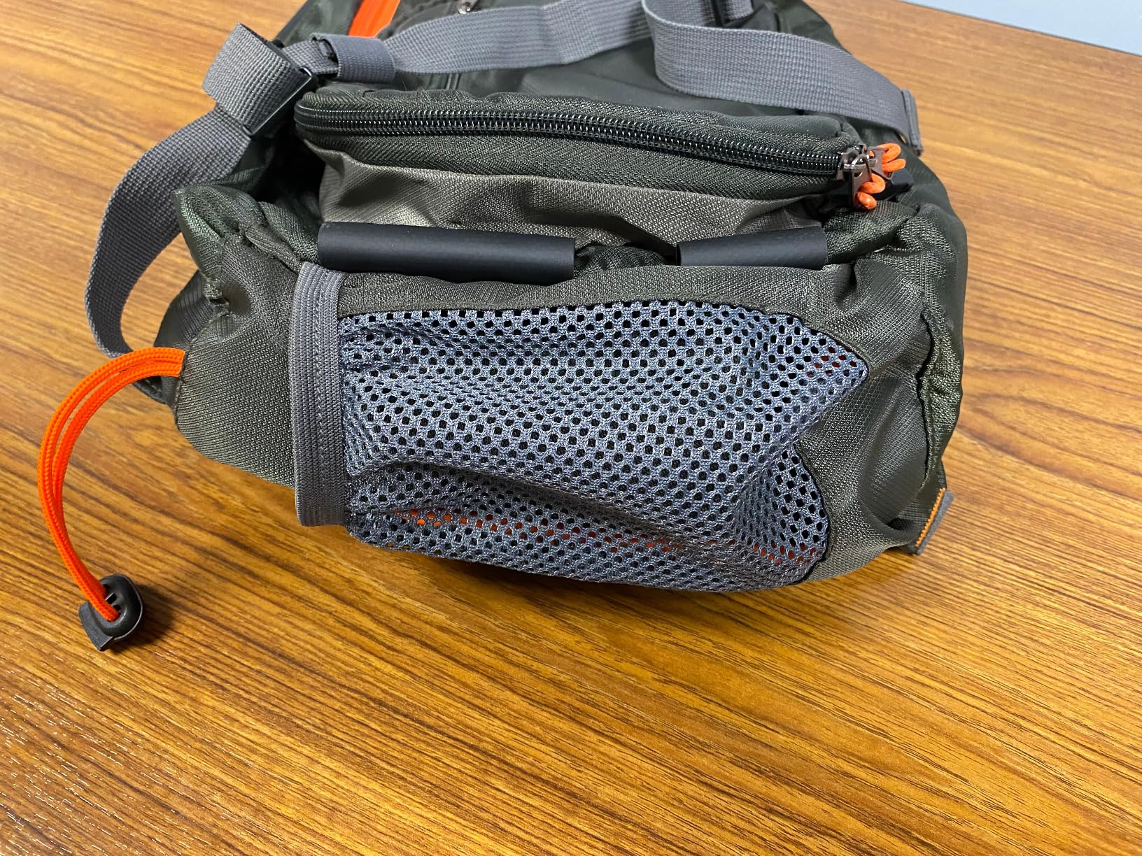 Kylebooker Fly Fishing Sling Pack Fishing Tackle Storage Shoulder Bag customer photo 1