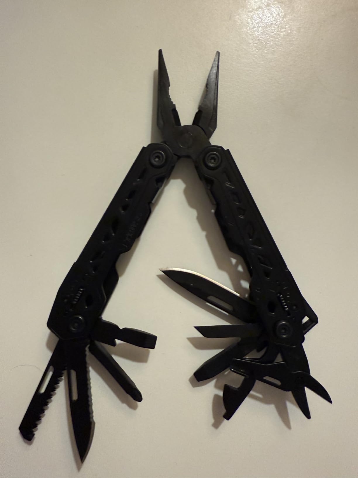 Gerber Gear Truss Multitool, 17-in-1 EDC Needle Nose Pliers, includes Pocket Knife, Screwdriver, and Bottle Opener, Black customer photo 1