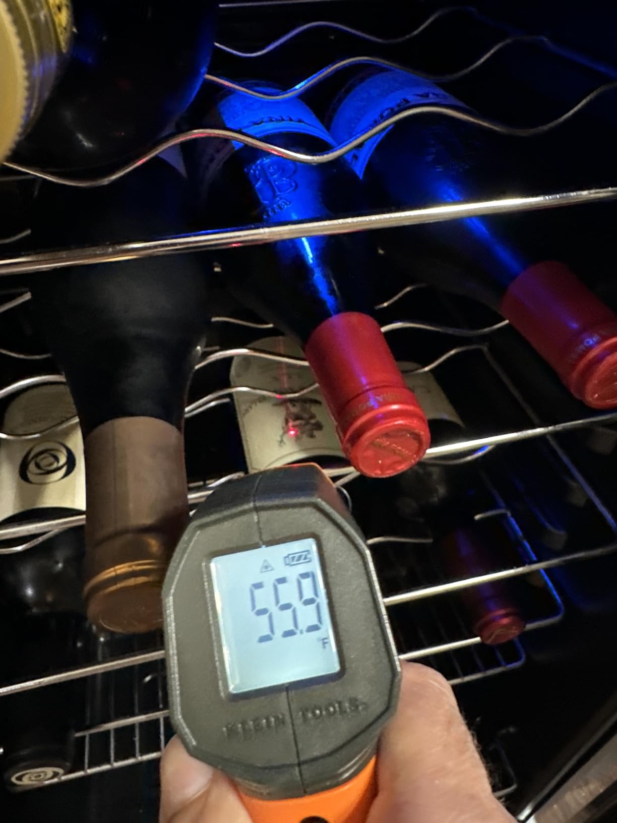 BLACK+DECKER 26 Bottle Wine Fridge with Interior Light and Mechanical Temperature Control customer photo 2