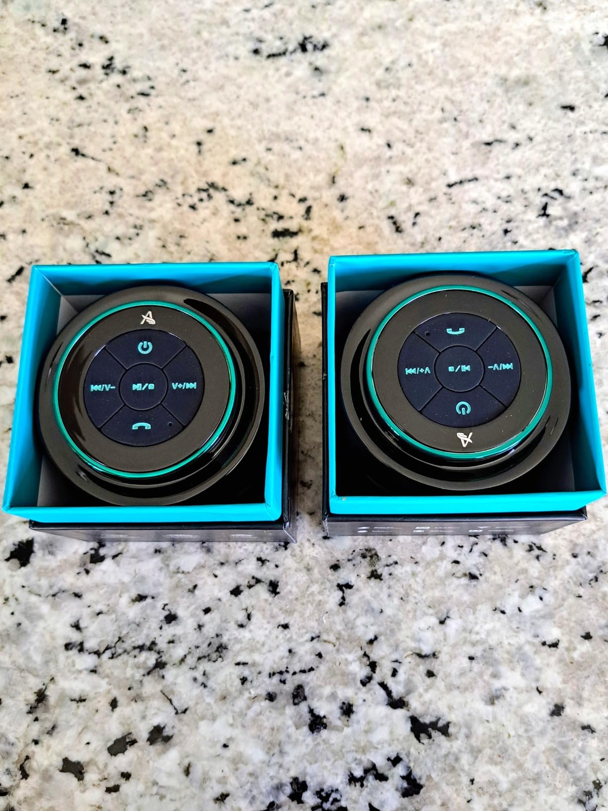 XLEADER Upgraded Pro Shower Speaker, Certified IPX7 Waterproof Bluetooth Speaker, with Suction Cup, Silicone Lanyard, 8W Crystal Sound & Rich Bass, 15H Playtime customer photo 1