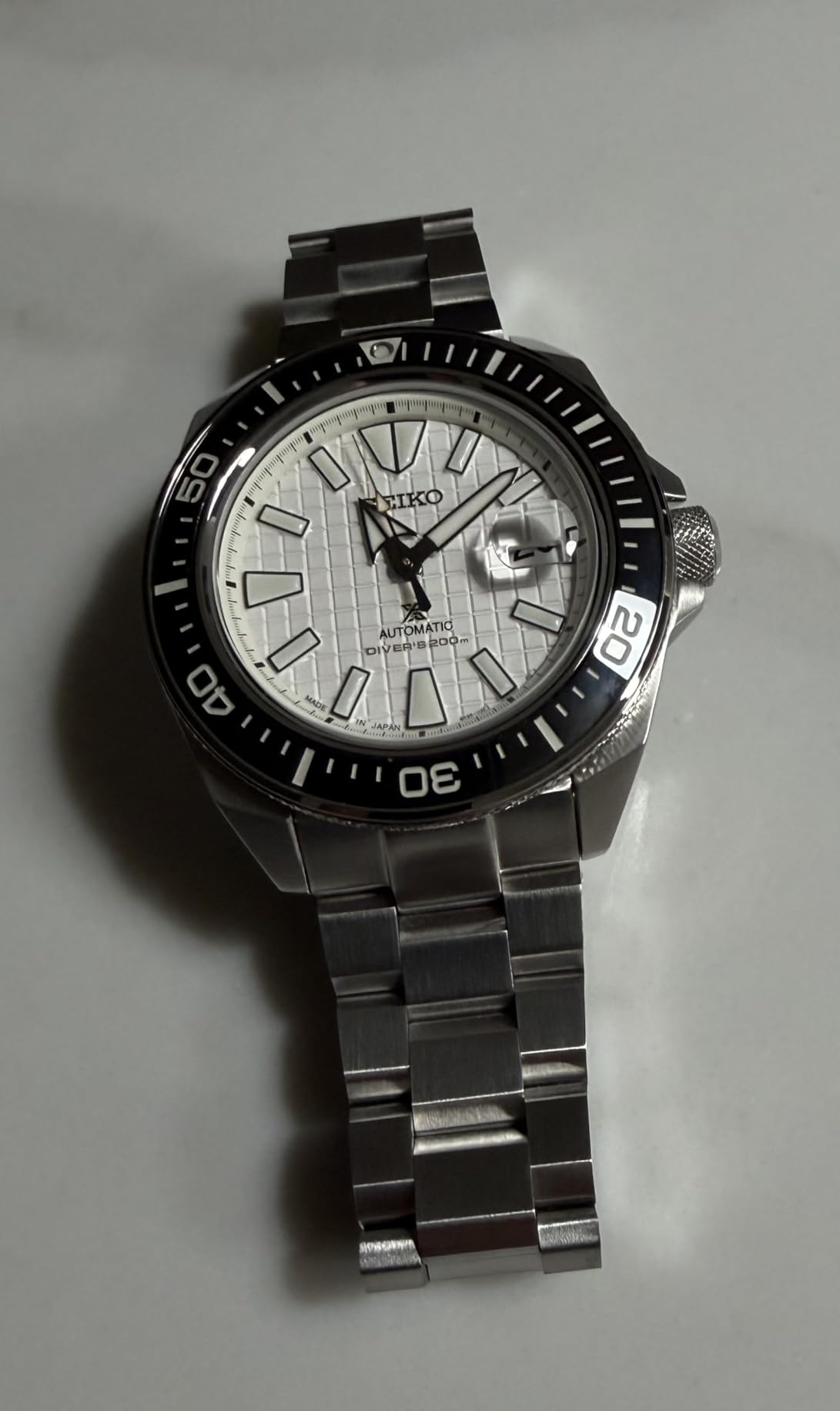 Seiko SRPG21 Prospex Automatic Dive Watch for Men - LumiBrite Hands, Magnified Date Calendar, 200M Water Resistant customer photo 1