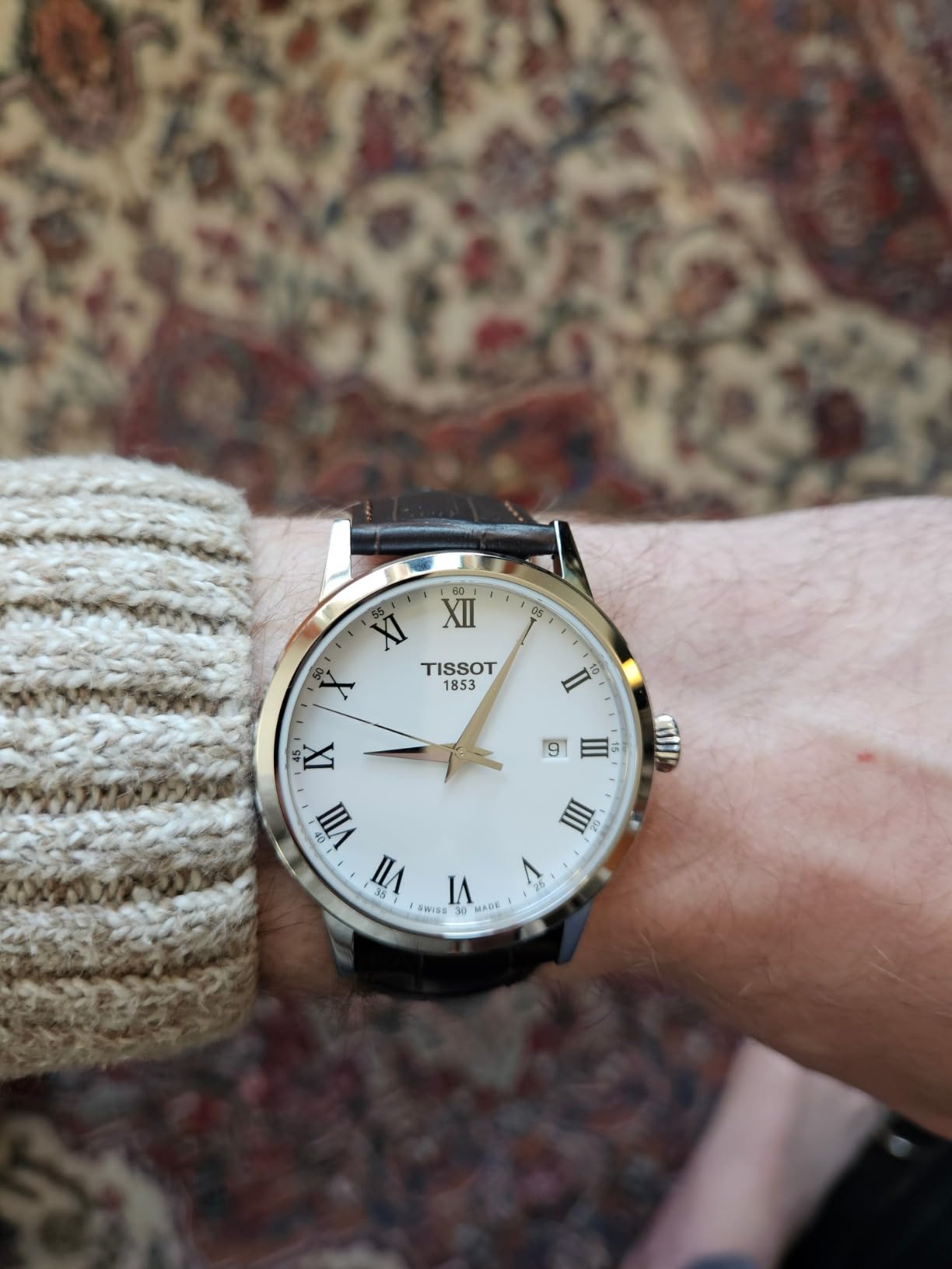 Mens Classic Dream Stainless Steel Dress Watch customer photo 2