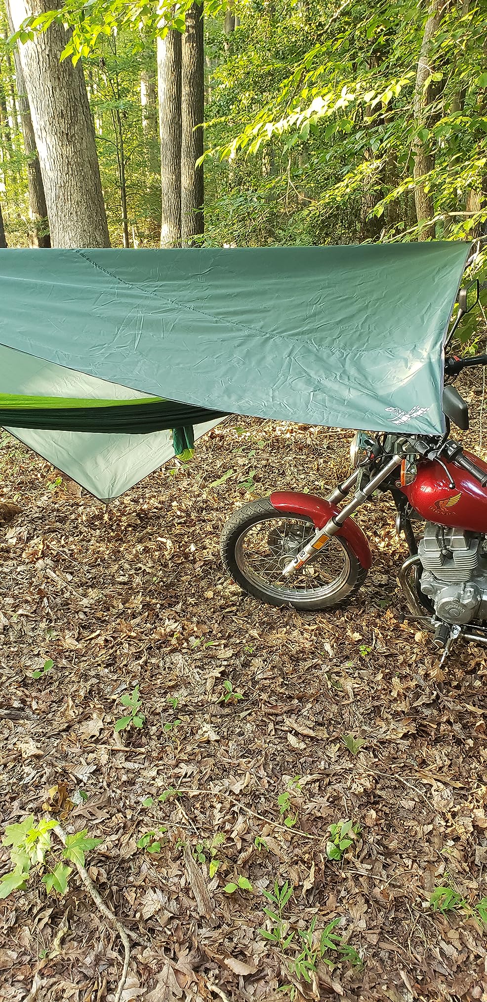 Wise Owl Outfitters Camping Tarp - Waterproof Ultralight Ground Sheet, Tent Footprint & Tent Accessories for Campers, Backpackers, Hammocks & Outdoor Adventure Gear customer photo 2