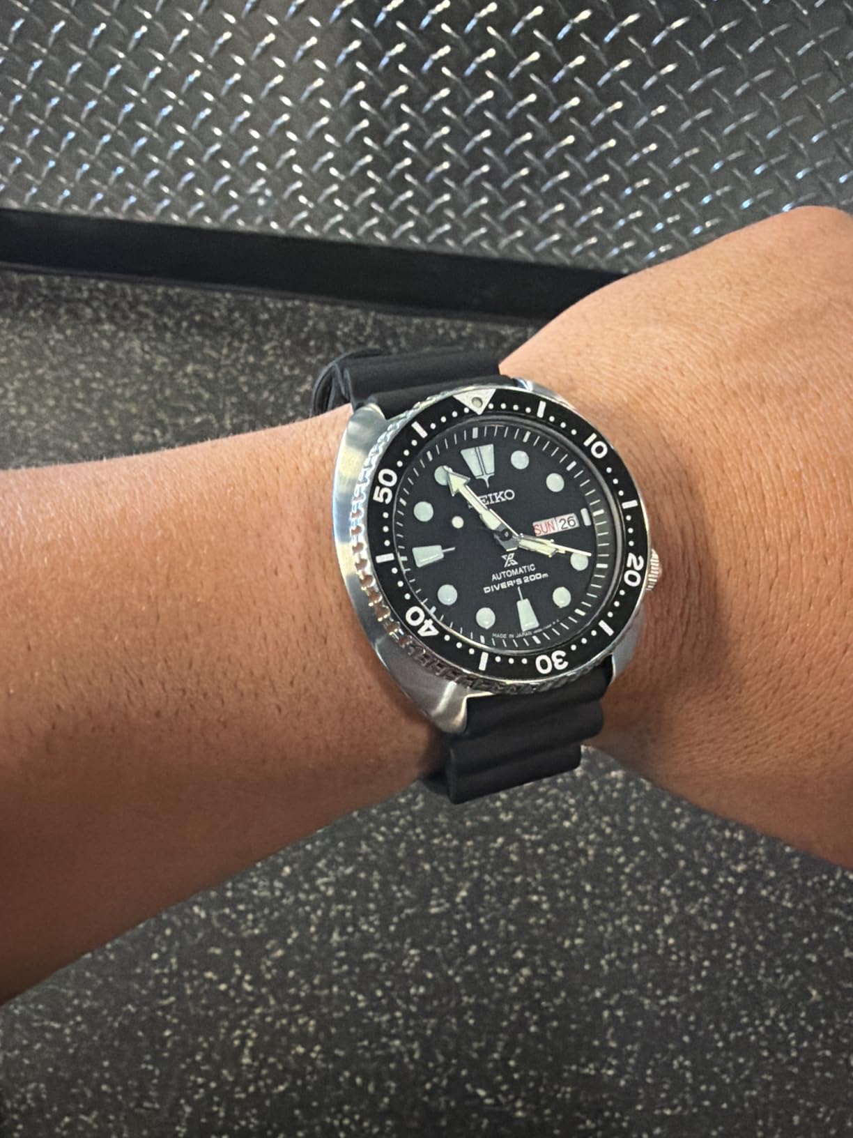SEIKO Automatic Watch for Men - Prospex Automatic Diver - Rotating Bezel, 200m Water-Resistant customer photo 2