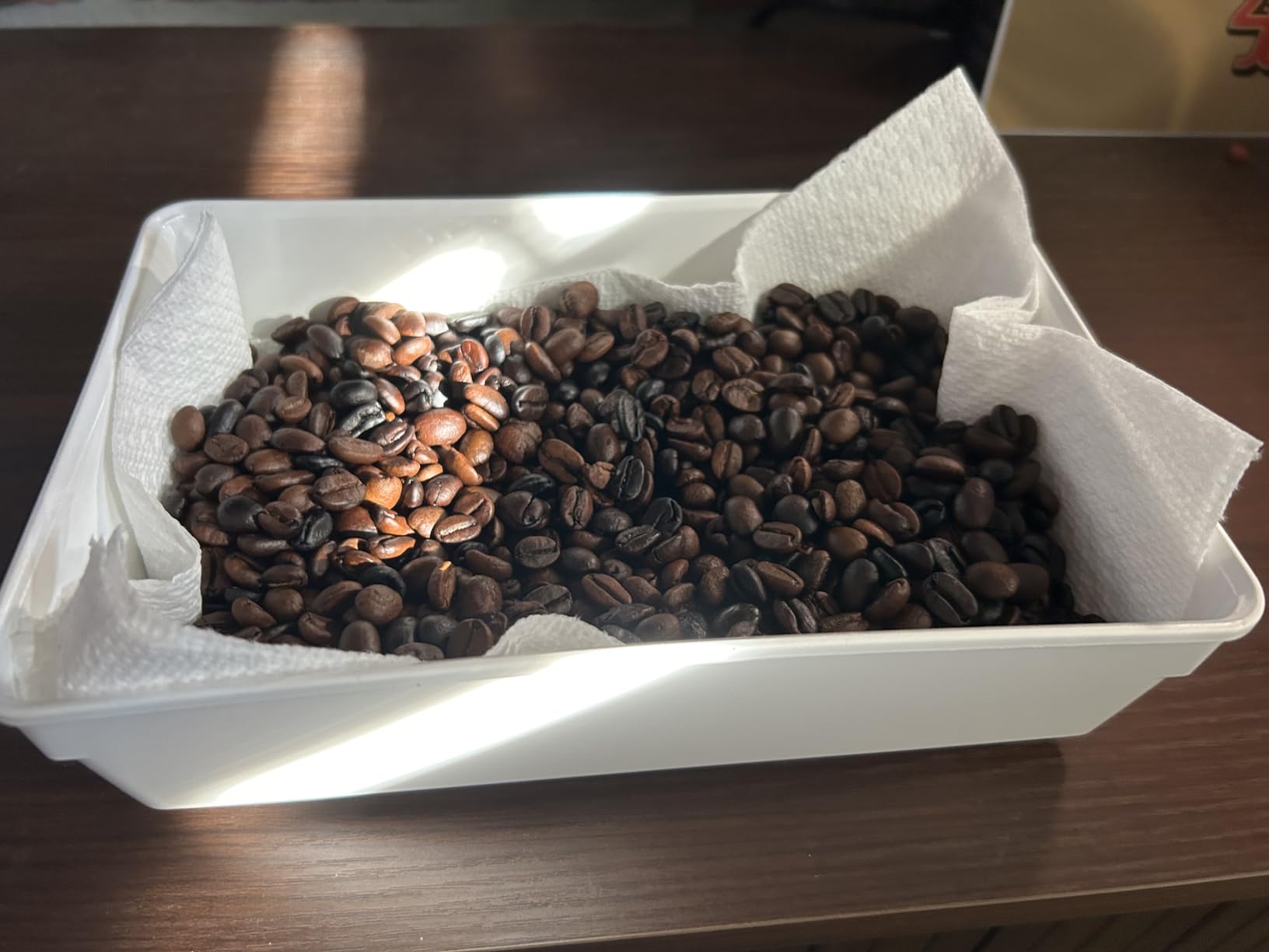 500g Coffee Bean Roaster Household Coffee Roasters Machine with Timer Electric Coffee Beans Roaster 0-240C Non-Stick for Cafe Shop Home Use. 110V customer photo 1