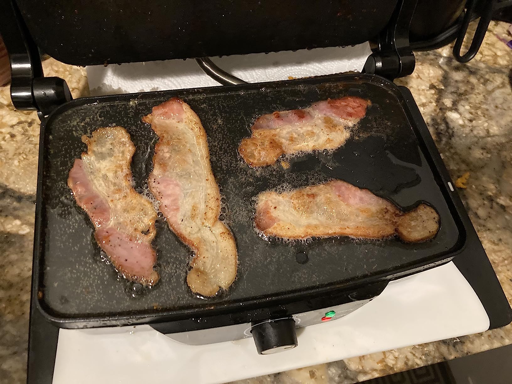 IMUSA Stainless Steel Panini Press Electric with Adjustable Temperature Settings and Nonstick Plates, 1200W customer photo 2