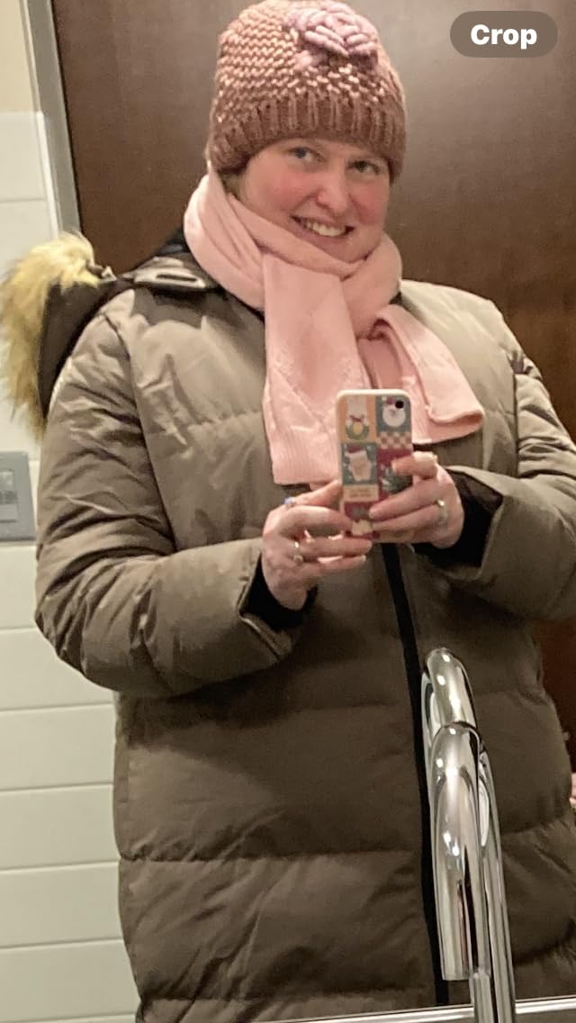 Fitouch Women's Waukee Long Down Coat Parka Jacket | 750+ Fill Power | Full-Length customer photo 2