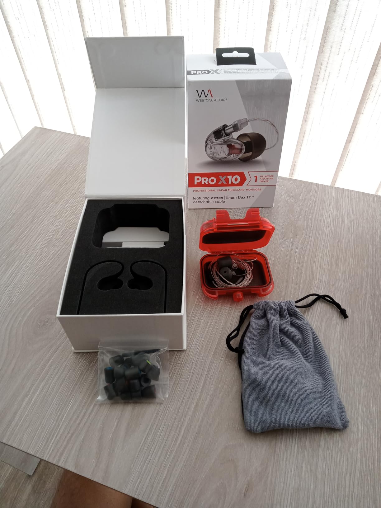 Westone Audio Pro X10 IEM Earphones - Single Driver Noise Isolating Professional Musician in-Ear Monitor Wired Earbuds customer photo 1