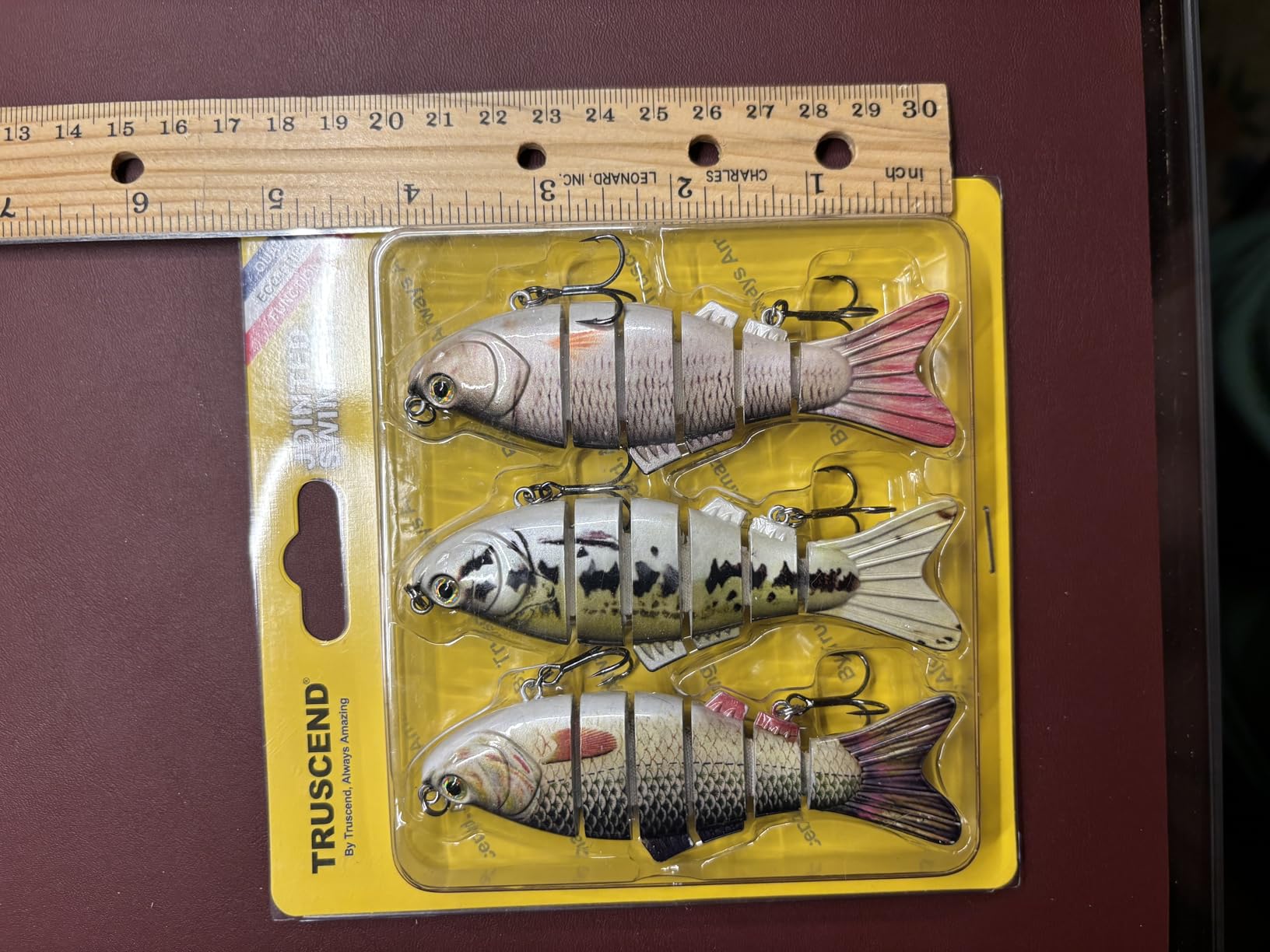 TRUSCEND Swimmax Easy Catch Fishing Lures with BKK Hooks, Wiggling, Vibrating, Rattling and Gurgling for More Bites, Heavy-Duty Dyneema Fiber Jointed Swimbaits for Bass, Trout, Crappie, Walleye, Pike customer photo 2