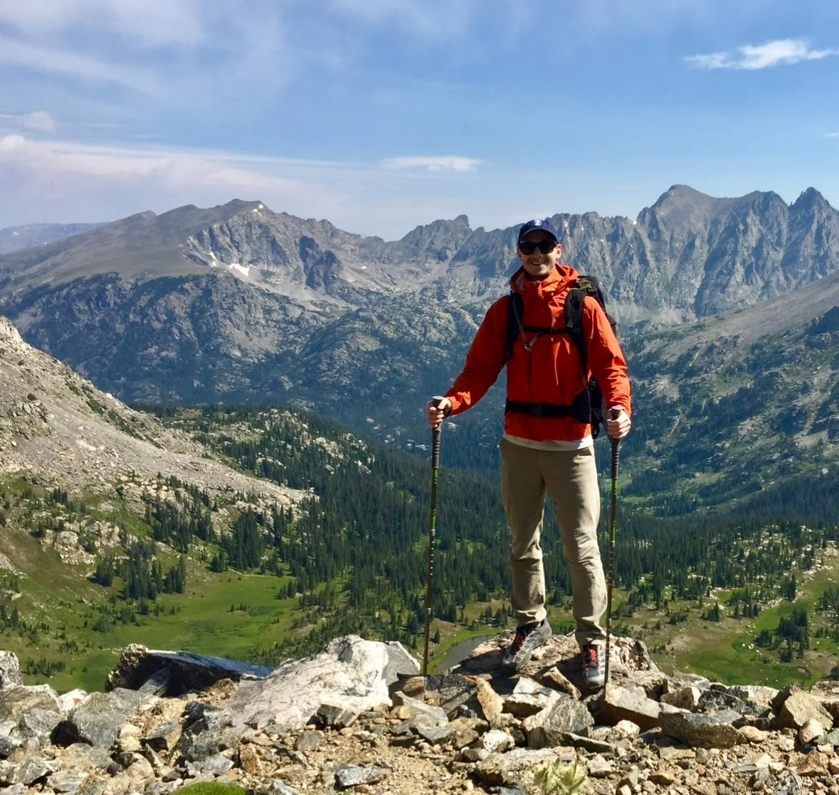 Teton 65L Scout Internal Frame Backpack for Hiking, Camping, Backpacking, Travel, Rain Cover Included, Pacific customer photo 2