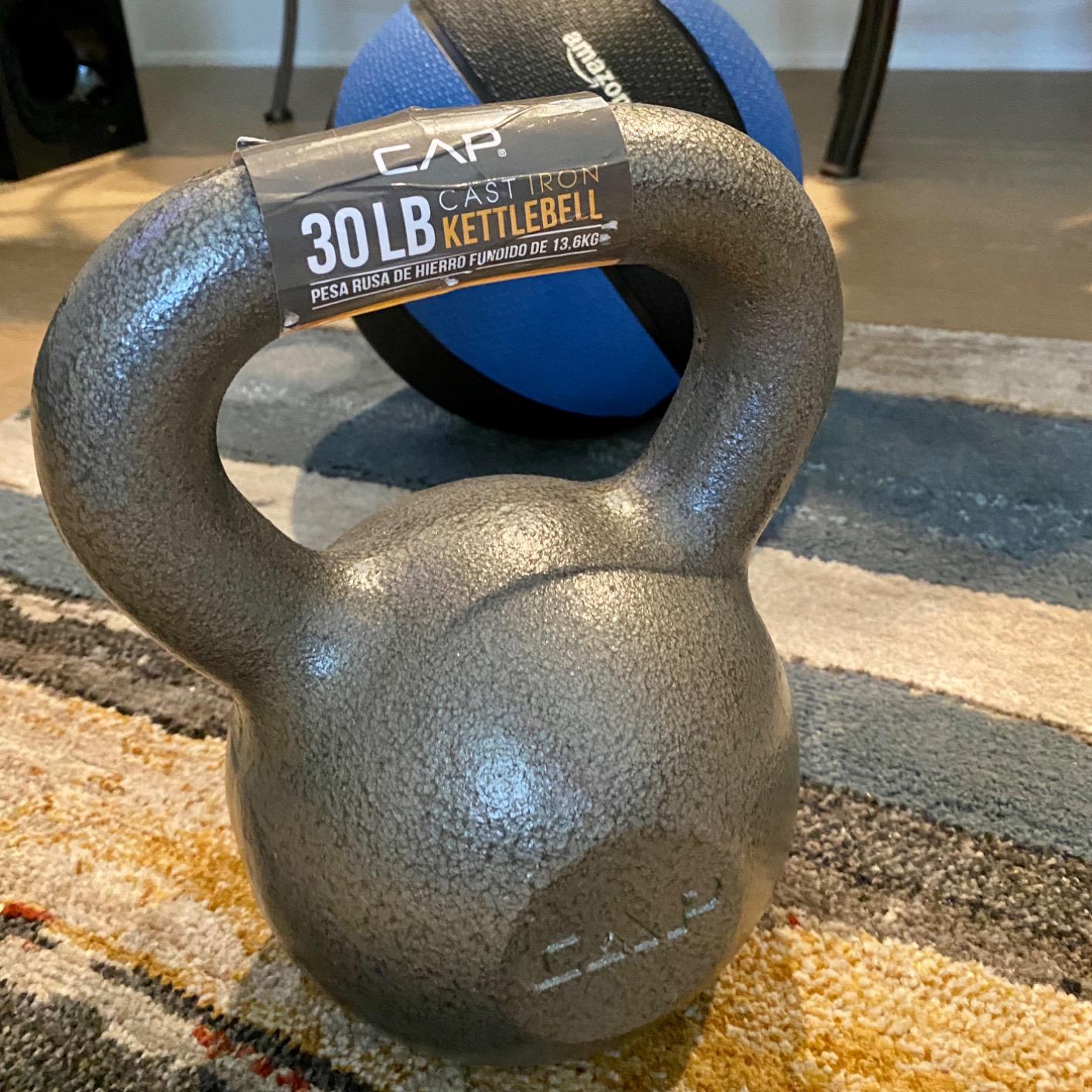 WF Athletic Supply Hammerstone Painted Cast Iron Kettlebells customer photo 1