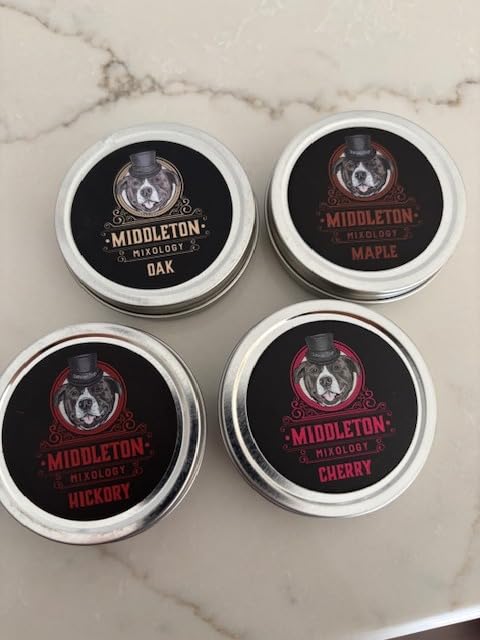 SmokeTop 4 Pack of Wood Chips - Cocktail Smoker Chips (Cherry, Hickory, Maple, Oak) - Made in The USA customer photo 1