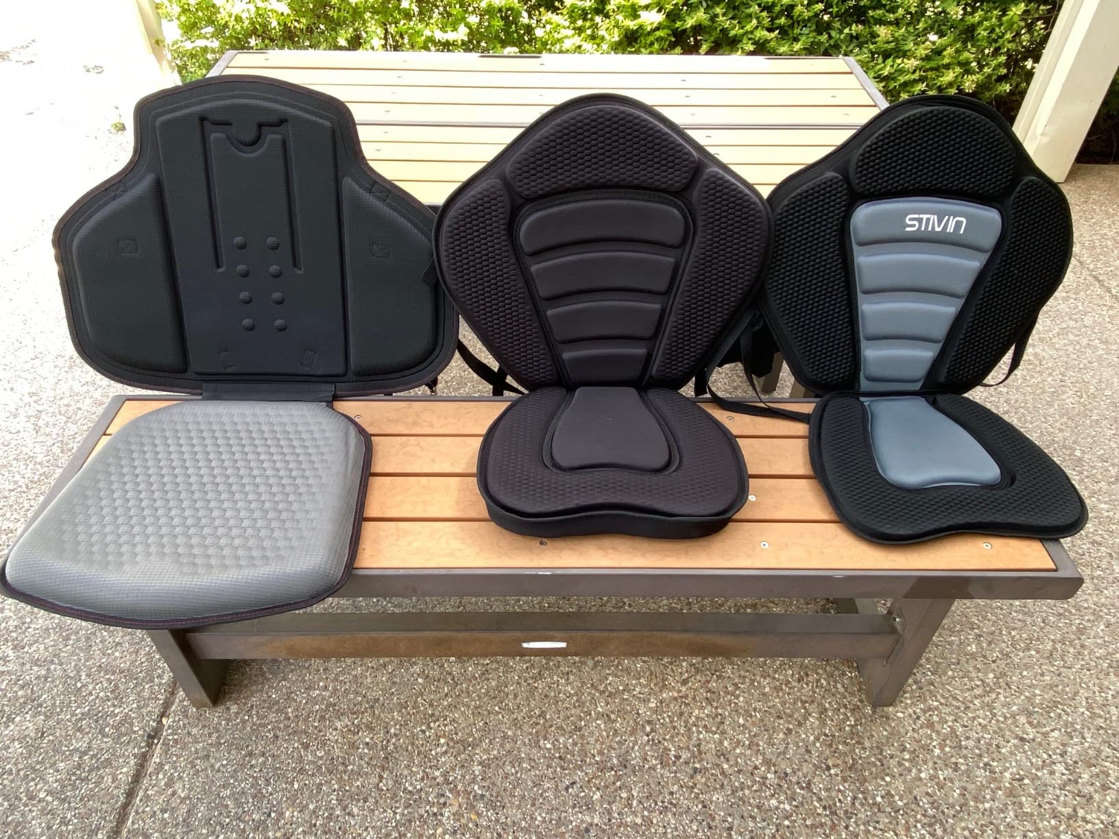 HLOGREE Kayak Seats - Thicken Padded Seat Cushion with Back Support, Canoe & Ocean Sup Compatible customer photo 2