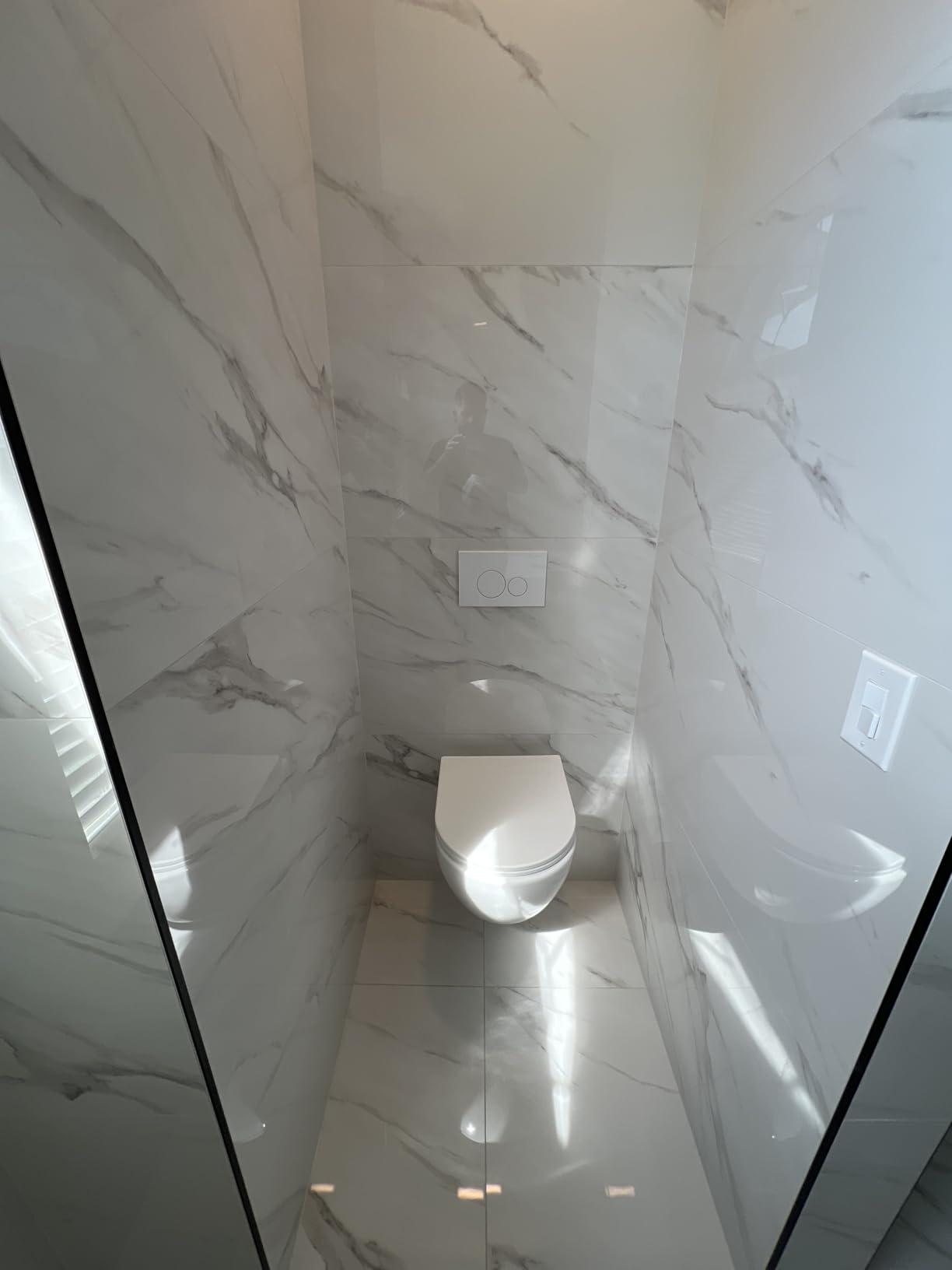 St. Tropez Wall Hung Toilet Bundle, Glossy White customer photo 1