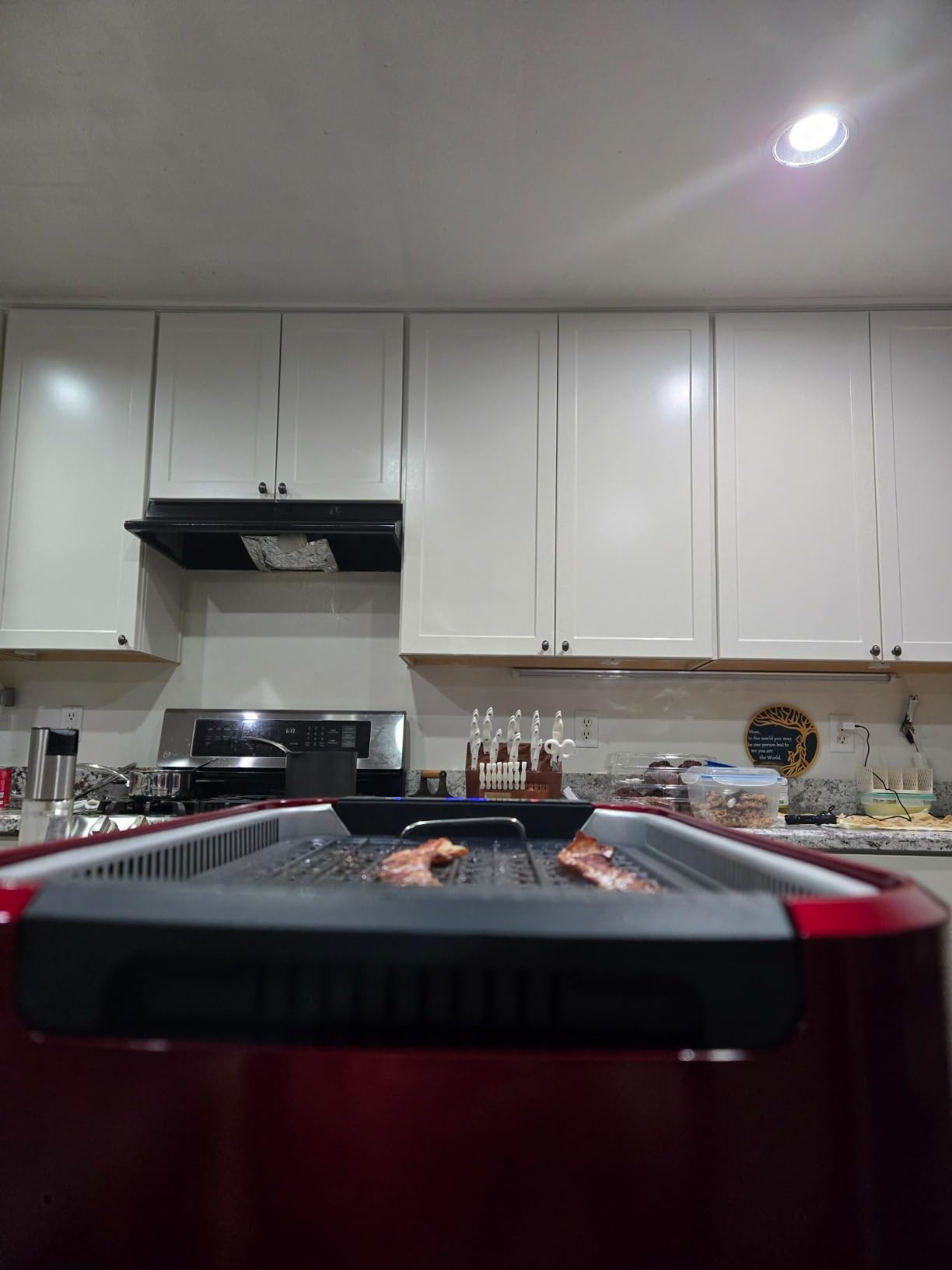 Techwood Indoor Grill Smokeless Grill with Turbo Smoke Extractor Technology customer photo 1