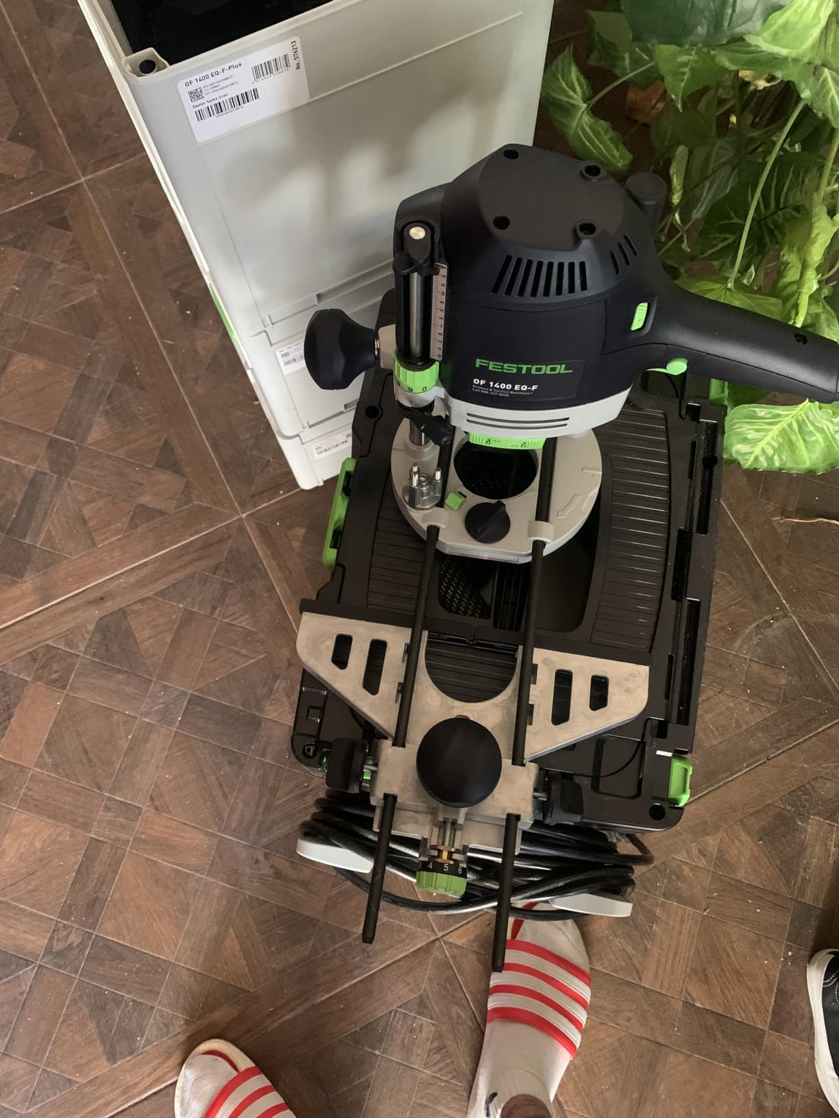 Festool 576213 Plunge Router OF 1400 EQ-F-Plus customer photo 1