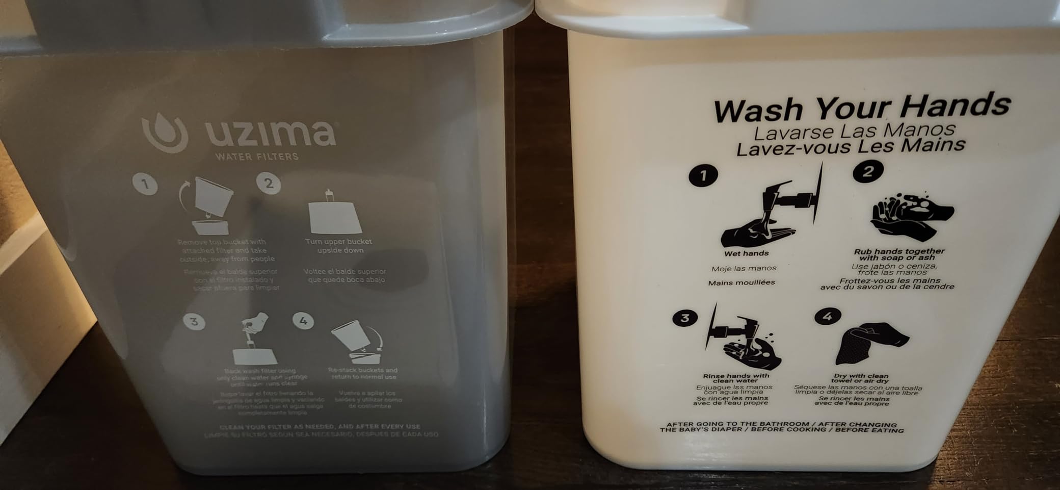 Uzima UZ-2 Camping Water Filter and Drinking Water Filter System, Portable Camping Essentials Purification Gear customer photo 1