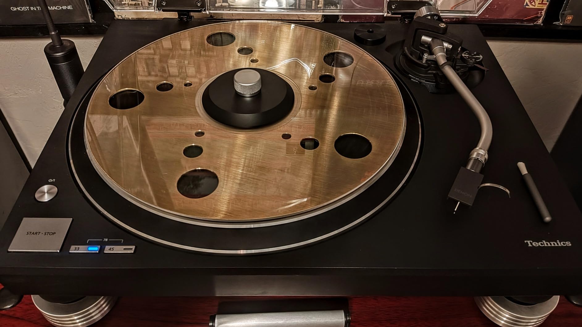 Technics SL-100C-K Premium Class HiFi Record Player with Coreless Direct Drive, Audiophile-Grade Cartridge and Auto-Lift Tonearm, Dustcover Included customer photo 2