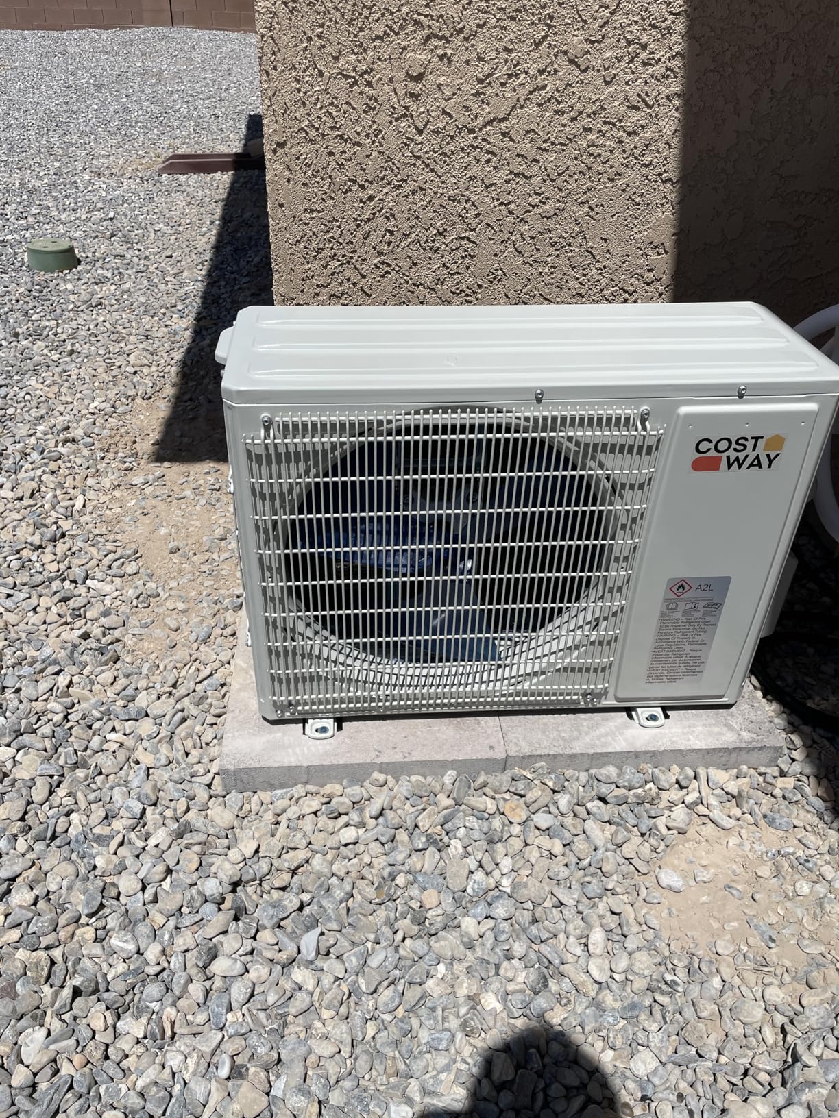 COSTWAY 12000BTU Mini Split Air Conditioner & Heater, 20 SEER2 115V Wall-Mounted Ductless AC Unit Cools Rooms up to 750 Sq. Ft, Energy Efficient Inverter AC with Heat Pump (Blast Series) customer photo 2