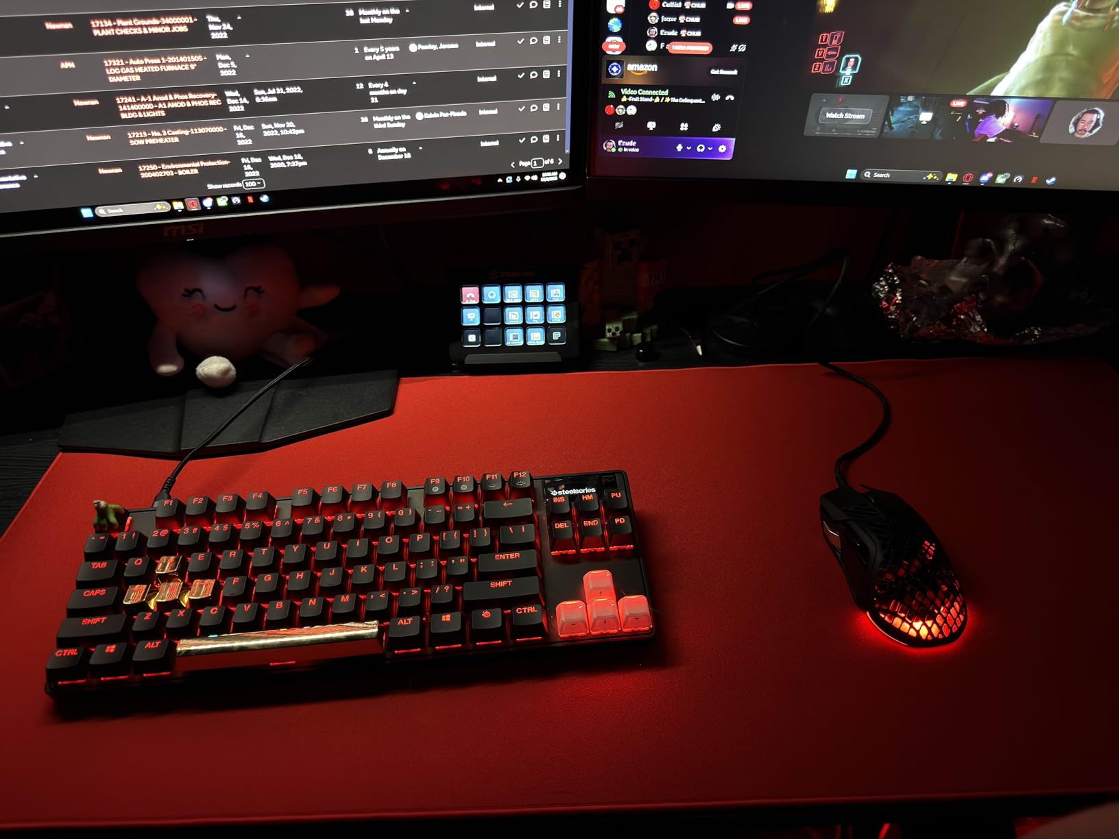 Pulsar - Paracontrol XL (Expanded Size) Esports Level Premium Gaming Mouse Pad v2 - Medium to High Speed Pad Stitched Edge Durable Hybrid Top Surface 16.5 x 19.3 (XL, Black) customer photo 1