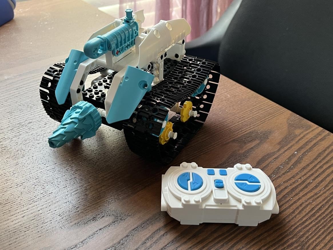 STEM Robot Toys for 8-14, 12 in 1 Remote Control Robotics Toys for Kids, Programmable Building Robot Kit (557 Pcs) customer photo 1