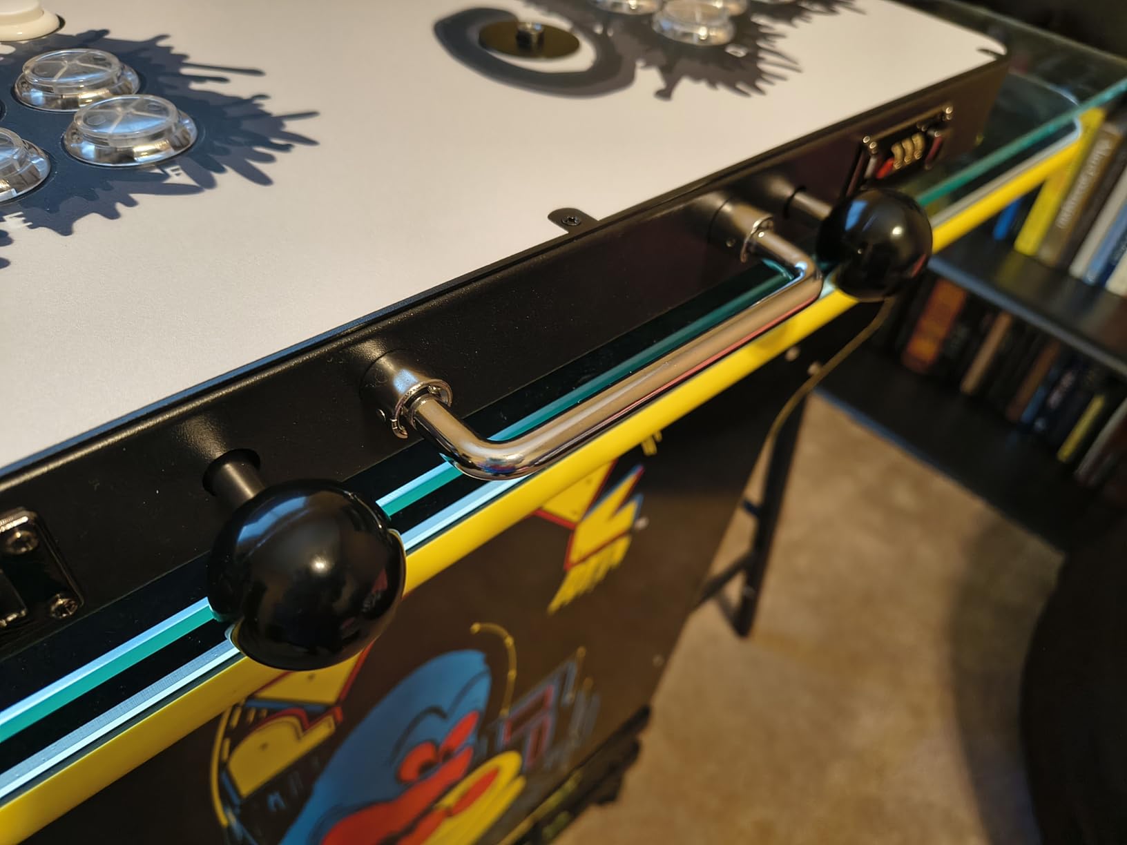 Portable 20000 in 1 Metal Box 3D Arcade Game Console, 22 inch Screen Retro Electronic Game Console customer photo 2
