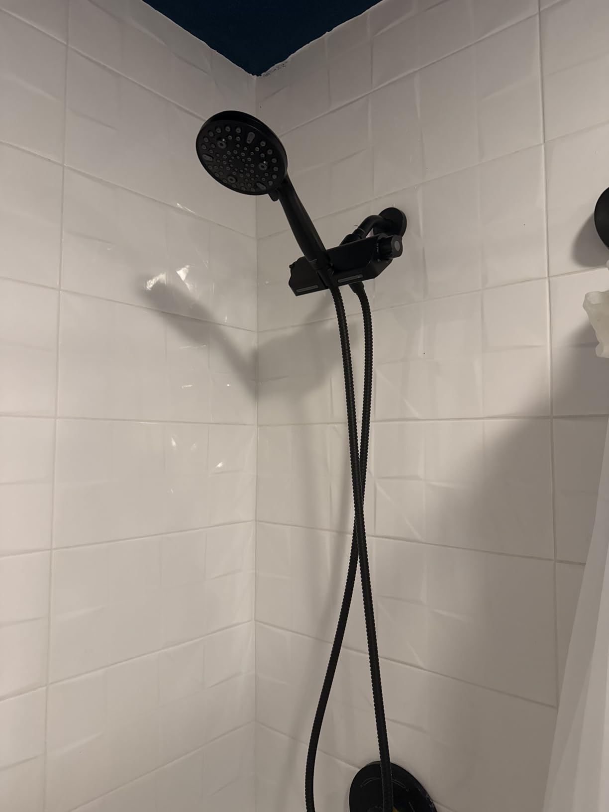 MakeFit Filtered Shower Head with Handheld Combo - Dual 2-in-1 Spa System with Massage Shower and 10 Modes Hand Held Shower High Pressure with Built in Power Wash Mode (Chrome) customer photo 1