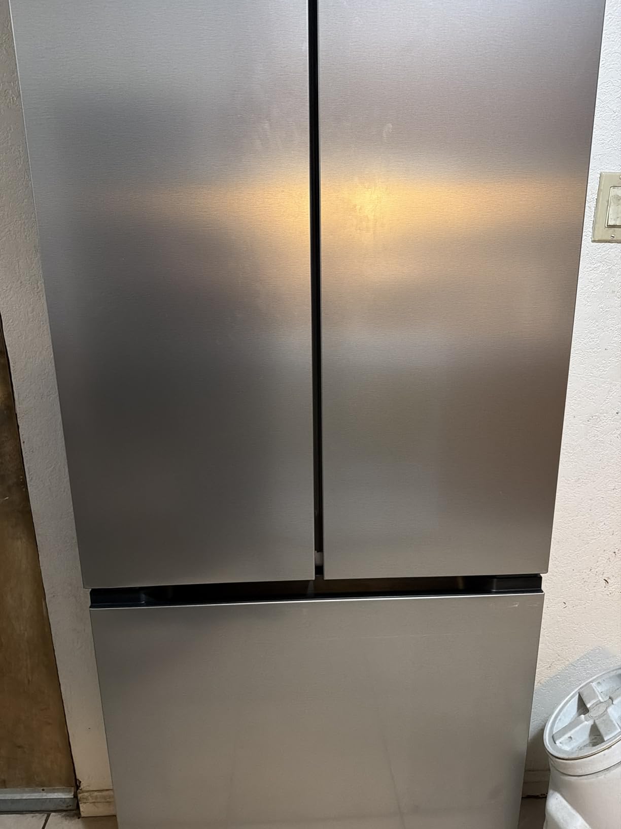 Avanti French Door Refrigerator with Bottom Freezer 30-Inch Wide, Frost Free Technology, Large Capacity with Adjustable Shelves, Door Bins & Crisper Drawers, 17.5 Cu.Ft., Stainless Steel customer photo 2