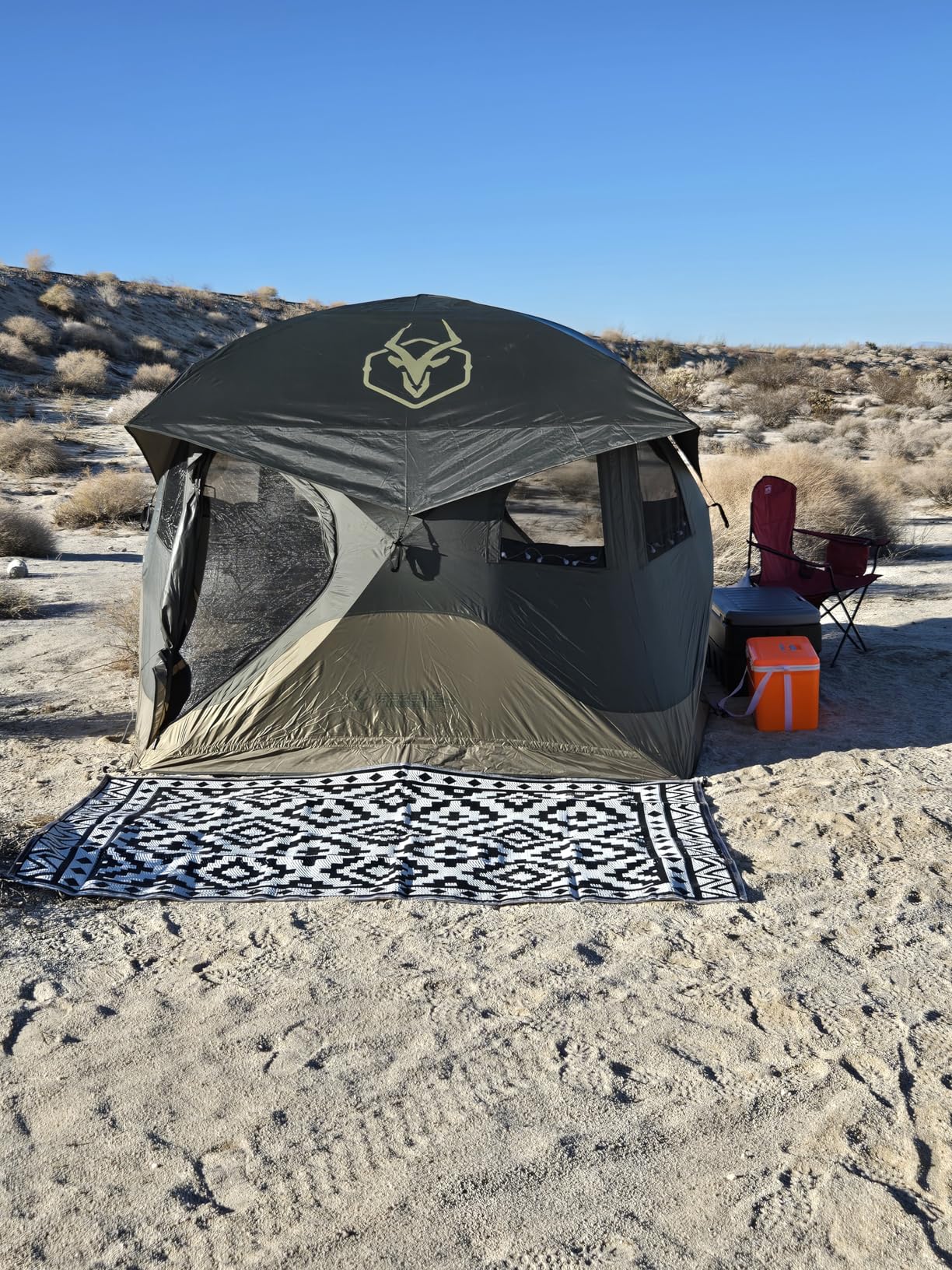 Gazelle T4 Overland Edition GT401GR Pop-Up Portable Camping Hub Tent, Easy Instant Set up in 90 Seconds, Alpine Green/Moss, 4-Person, Family, Overlanding customer photo 1