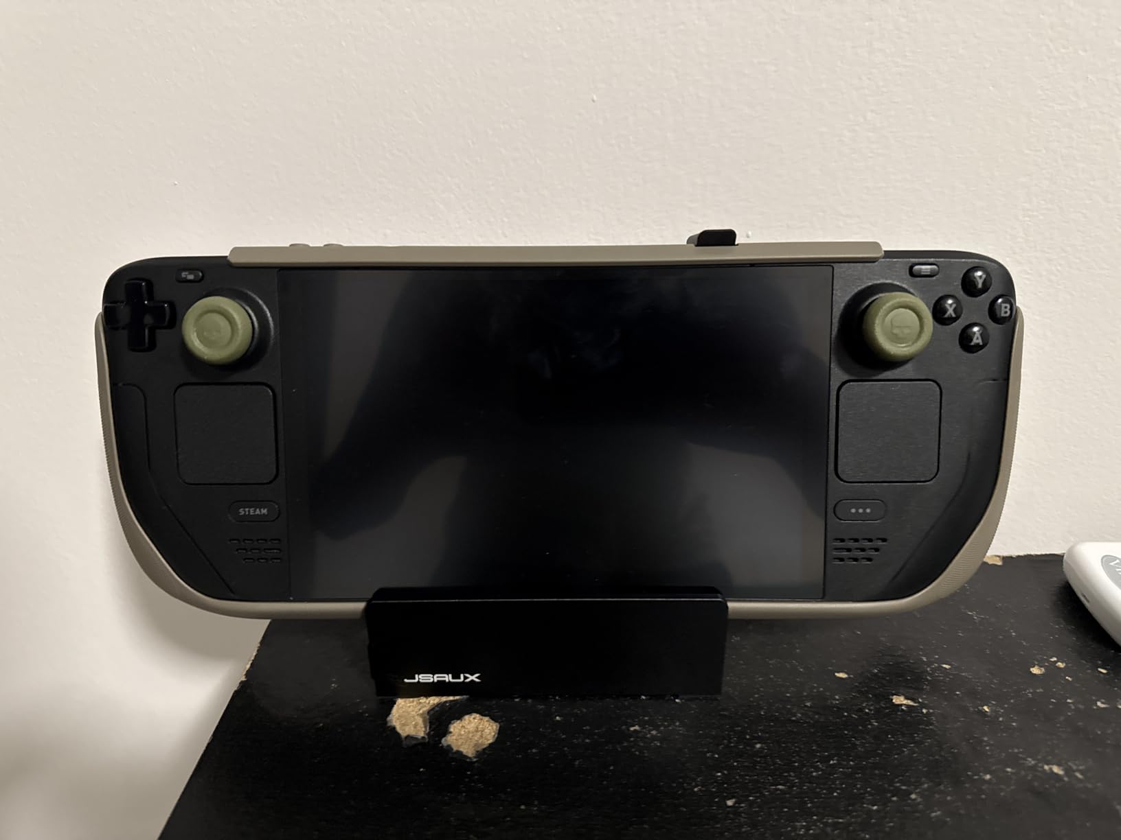 JSAUX Stand for Official Steam Deck Dock/ROG Ally with Case, Frosted Aluminum Alloy, Anti-Slip Holder customer photo 1