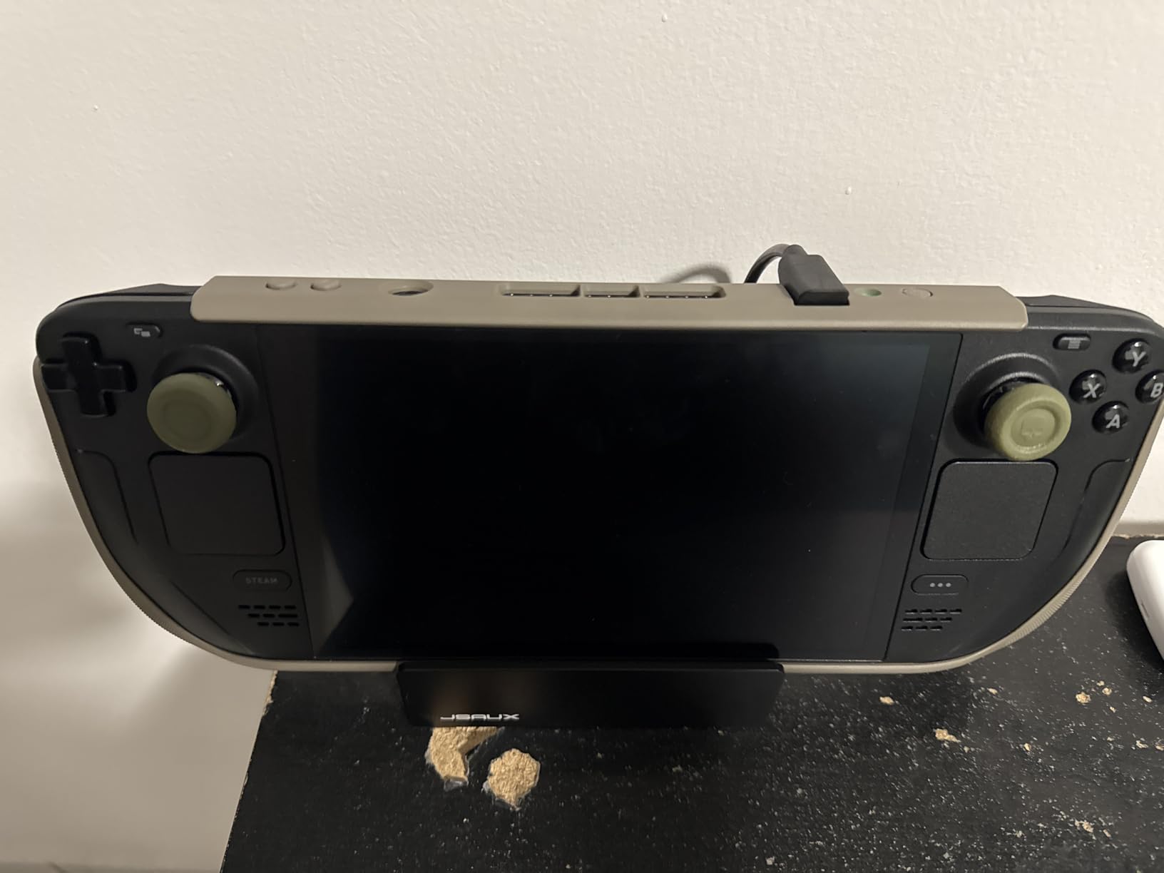JSAUX Stand for Official Steam Deck Dock/ROG Ally with Case, Frosted Aluminum Alloy, Anti-Slip Holder customer photo 2