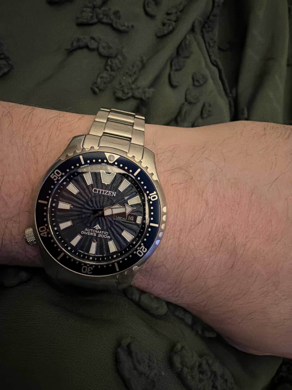 Citizen Men's Promaster Dive Fugu Automatic Watch customer photo 1
