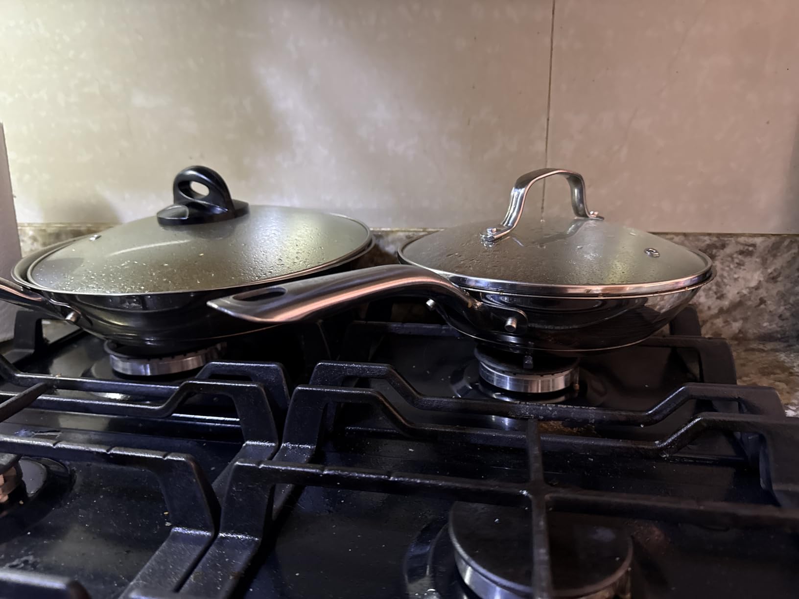 T-fal Stainless Steel Pots and Pans Set 11 Piece, Induction, Oven Broiler Safe 500F, Kitchen Cooking Set w/Fry Pans, Saucepans, Saute Pan, Dutch Oven, Steamer, Cookware, Dishwasher Safe, Silver customer photo 2
