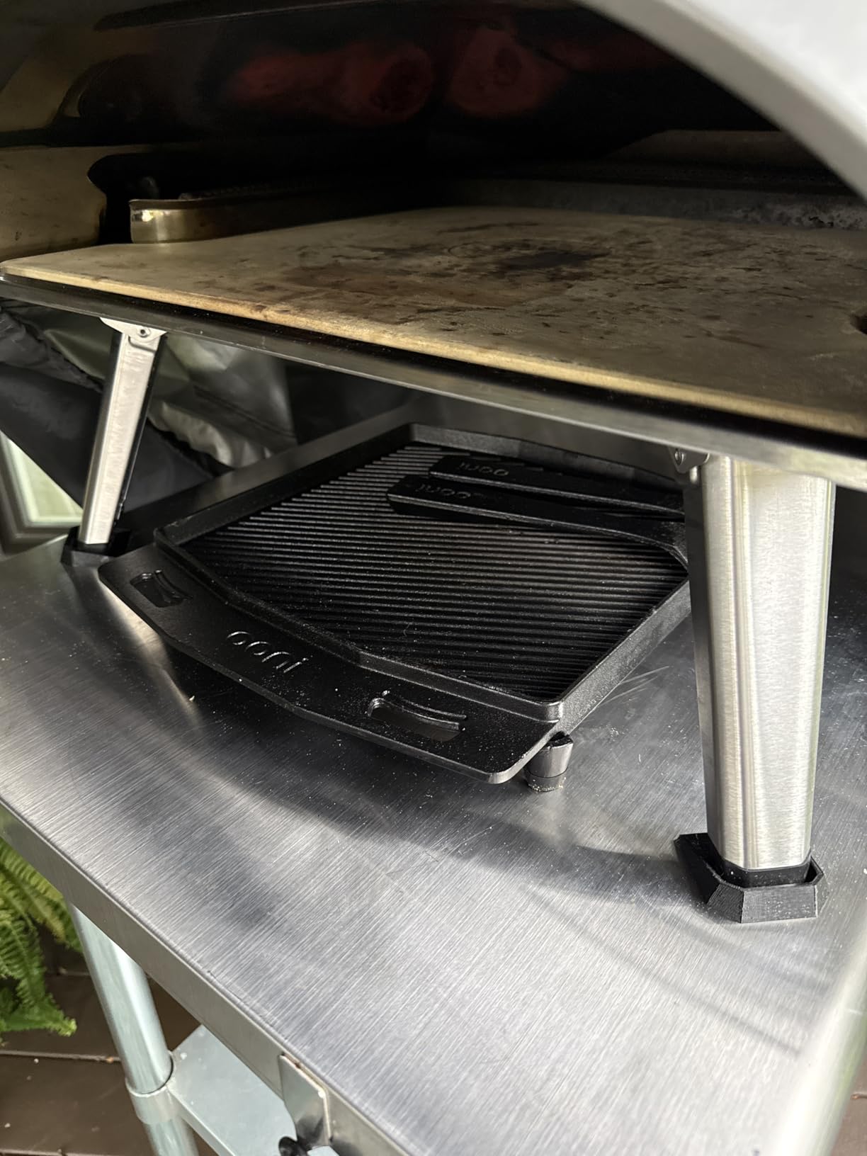 Ooni Cast Iron Grizzler Pan - Grill Frying Pan, 12