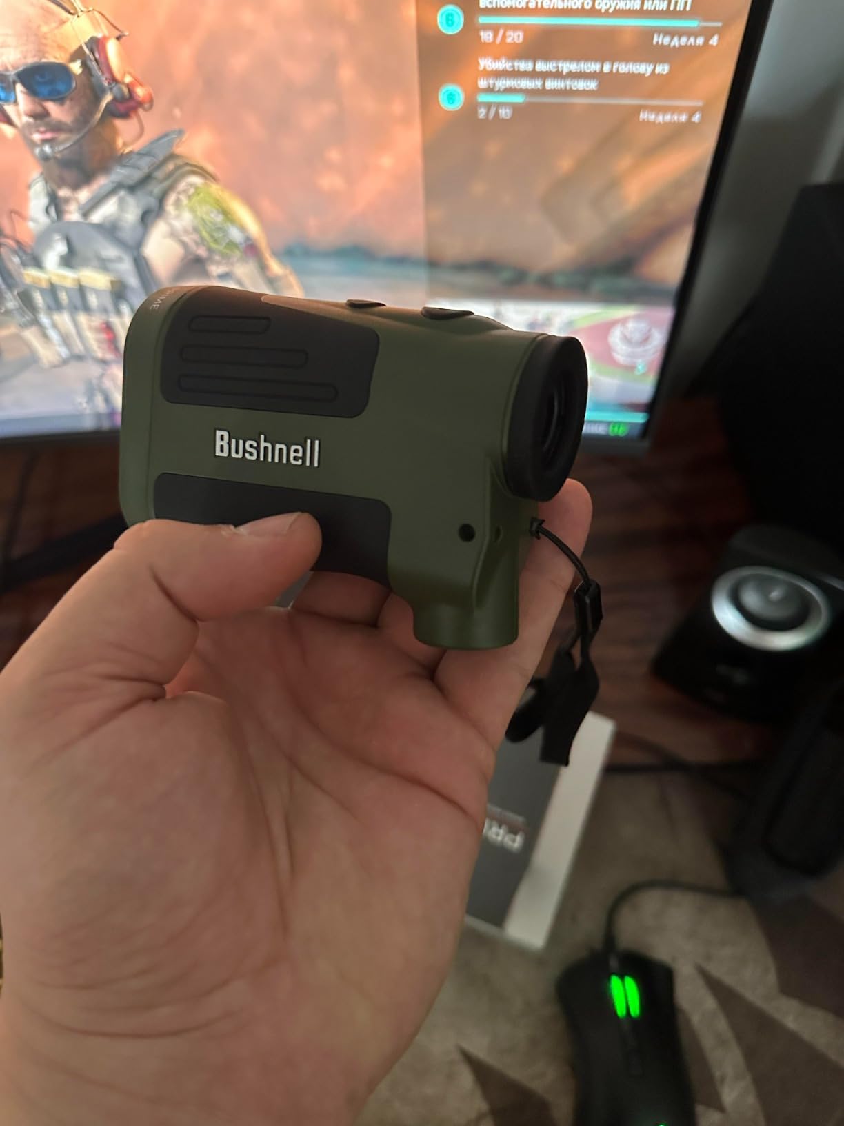 Bushnell Prime 1500 Hunting Laser Rangefinder 6x24mm - Bow & Rifle Modes, BDC Readings customer photo 1