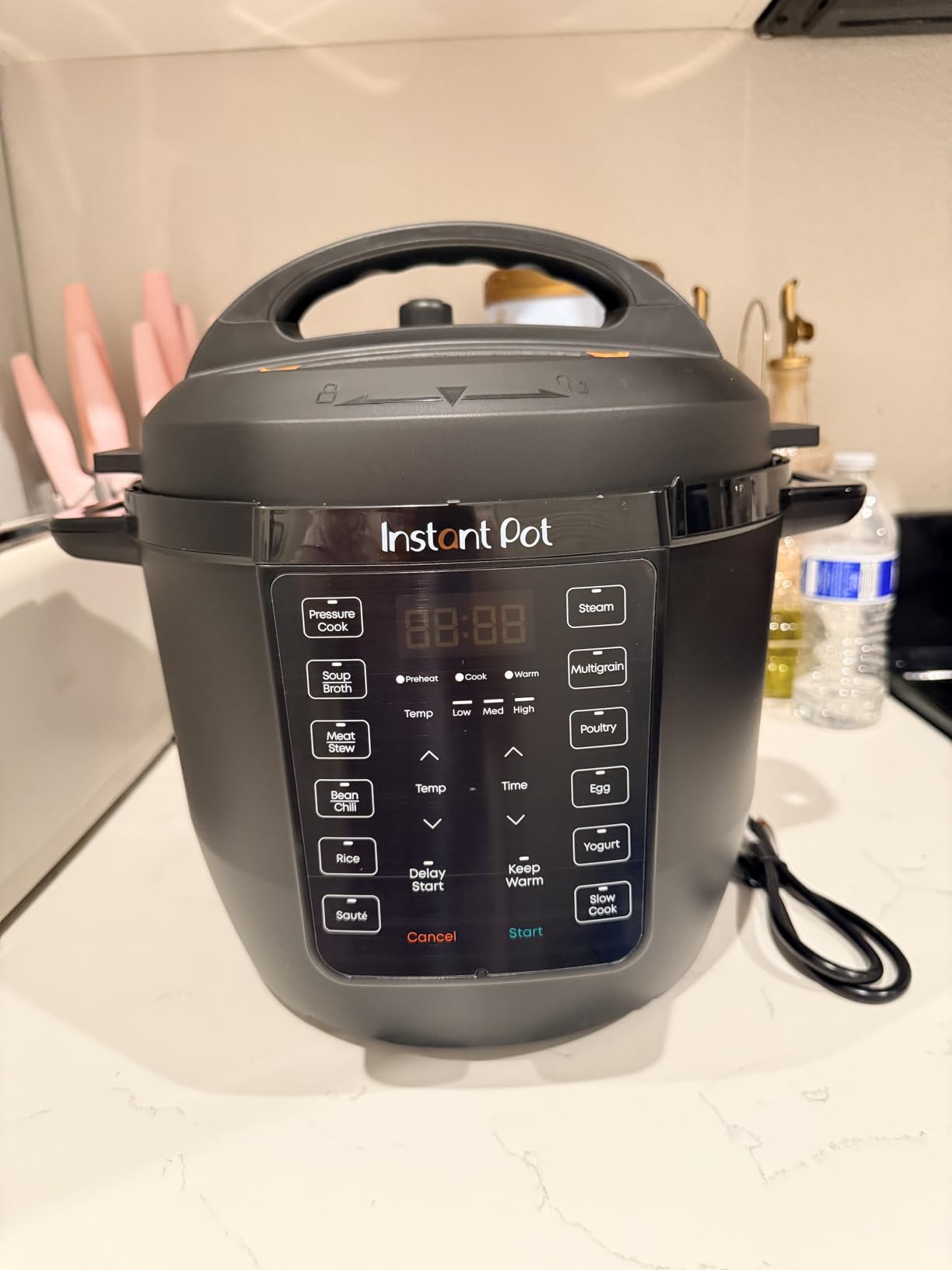 Instant Pot 7.5QT RIO Wide, 7-in-1 Electric Multi-Cooker, Pressure Cooker, Slow Cook, Rice, Steamer, Saute, Yogurt & Warmer, Wide Base, Large Searing Base, WhisperQuiet Steam Release customer photo 1