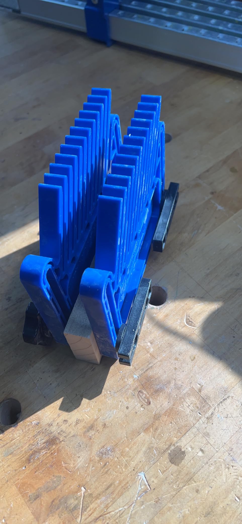 Featherboard Woodworking Tools, Safety Device Stackable Featherboard for Table Saws, Router Tables & Band Saw with Miter Slots, Miter Track, T-Slots, T-Track(2 Pcs) customer photo 2