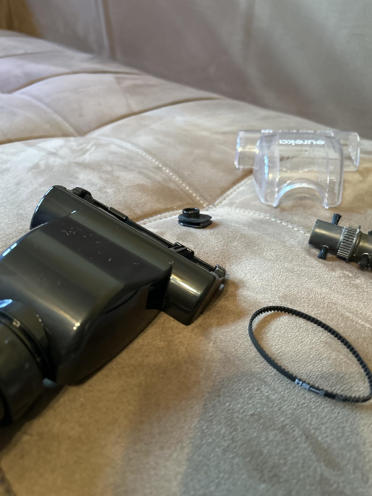 Eureka Bagless Canister Vacuum Cleaner, Lightweight Vac for Carpets and Hard Floors, Silver with Black, NEN180 customer photo 1