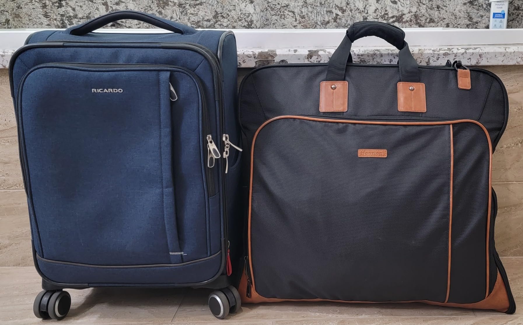 Garment Bag for Travel, Large Carry On Suit Bag for Business Up to 3 Suits, Wrinkle Free Garment Bag with Shoulder Strap, Laptop Compartment, and Wet-Dry Pocket customer photo 2