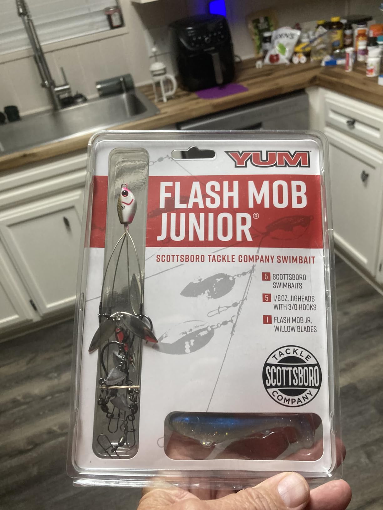 Yum Lures Scottsboro Swimbait 3.5'' Kit Sexy Shad 3.5'' customer photo 2