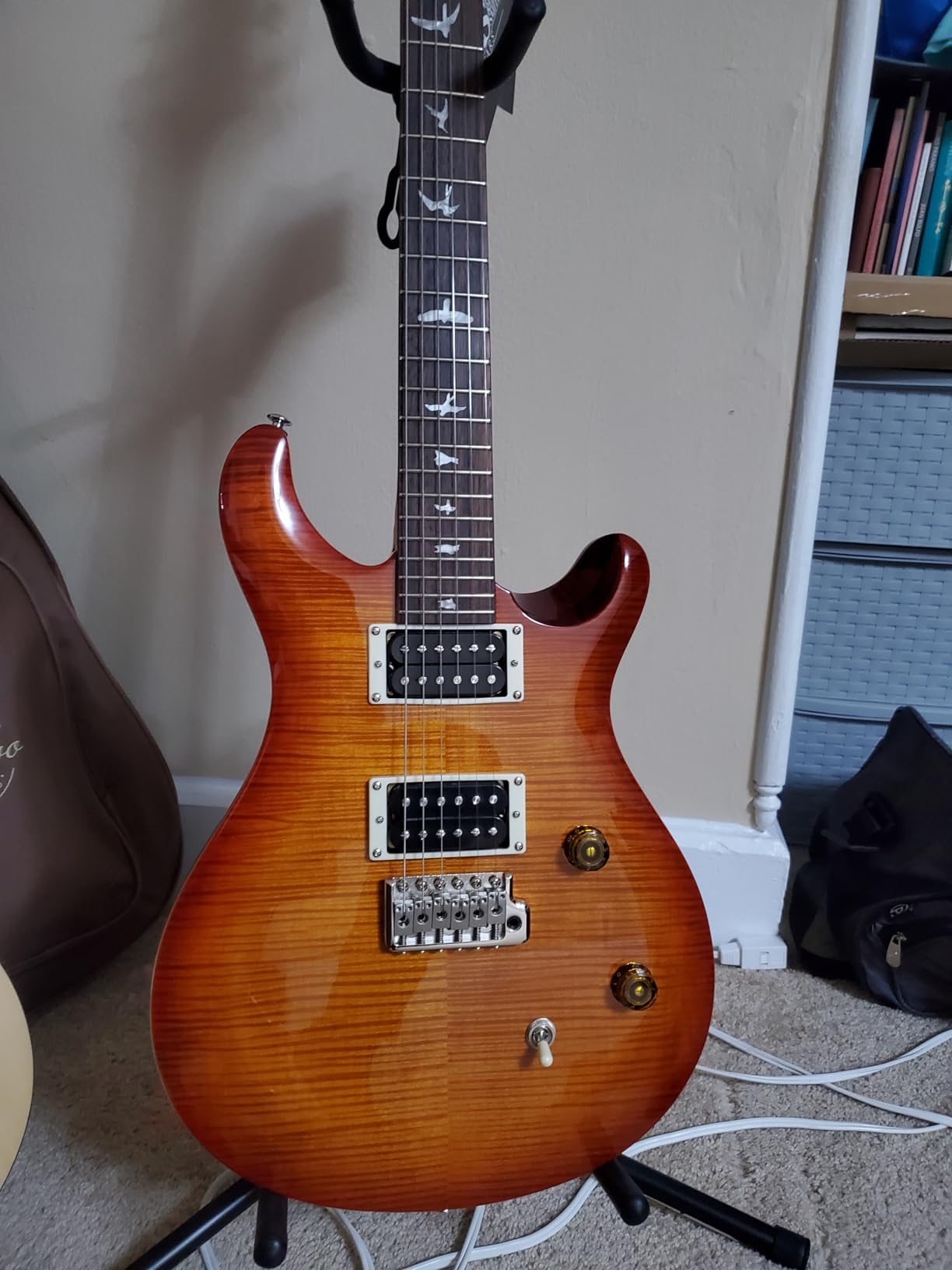 PRS SE CE 24 Electric Guitar - Black Cherry customer photo 2