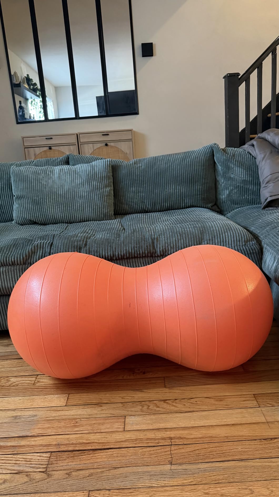 Active Seat Peanut Shaped Bounce Desk Chair, Exercise Yoga Balance Sitting Ball, Flexible Seating, Wiggle Seat for Boys and Girls customer photo 2