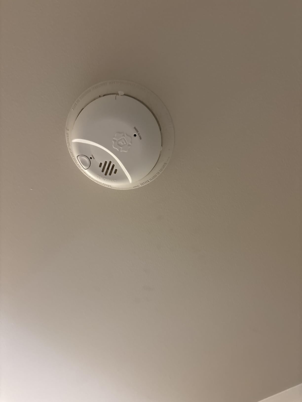 First Alert Smoke Alarm, Battery-Operated Detector with Test & Silence Button, SMI100, 1-Pack customer photo 2