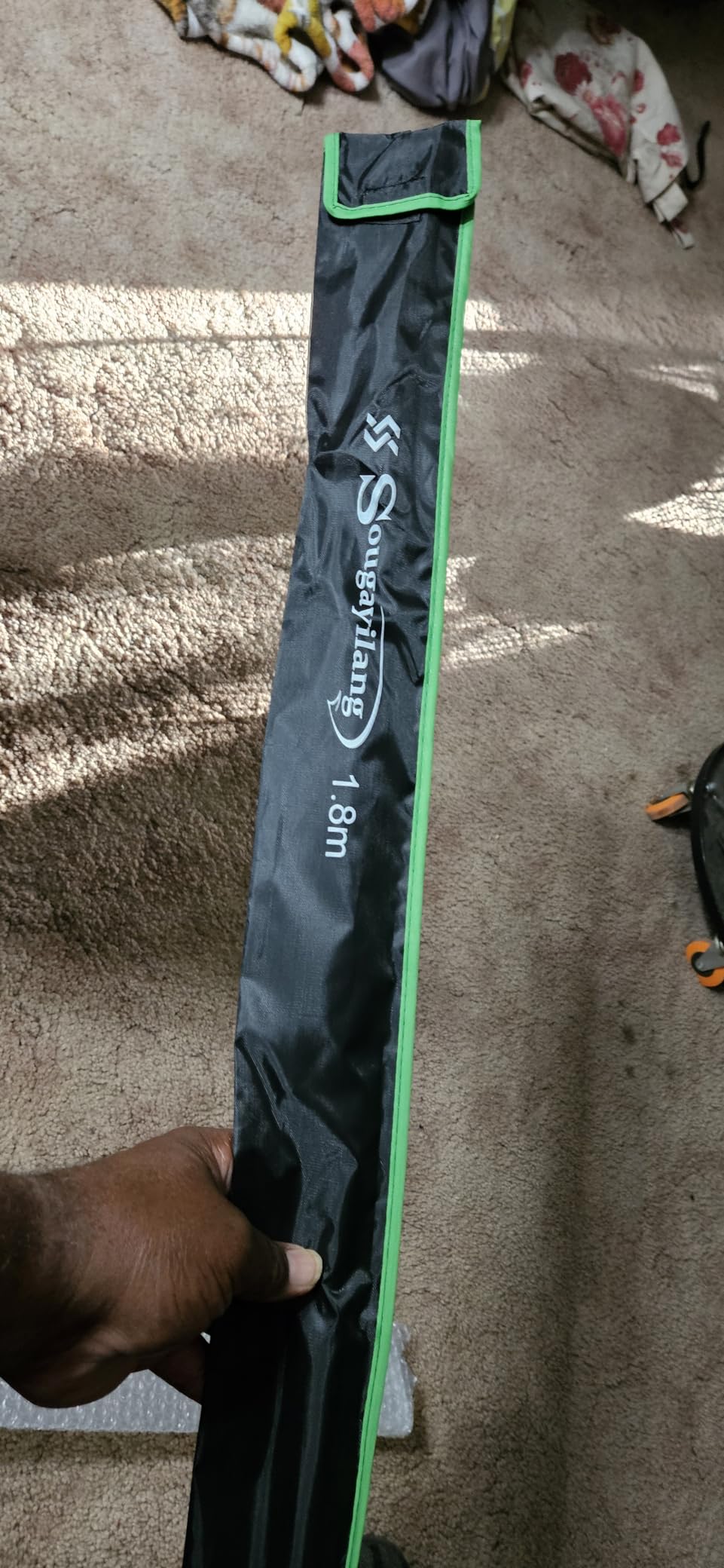 Sougayilang Spinning & Casting Rods, Strong Carbon & Glass Composite Fishing Rod with Stainless Steel Line Guides for Bass customer photo 1
