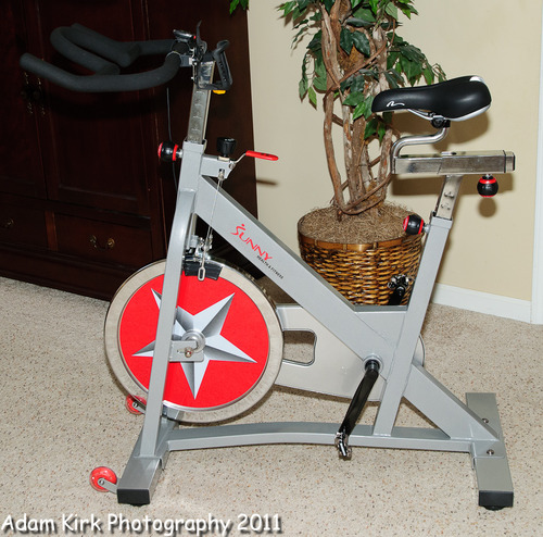 Sunny Health & Fitness Smart Cycling Exercise Bike with SunnyFit App customer photo 2